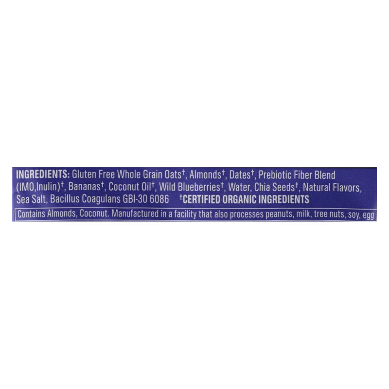 Core Foods - Bar Probiotic Blubry - Case Of 8 - 2 Oz