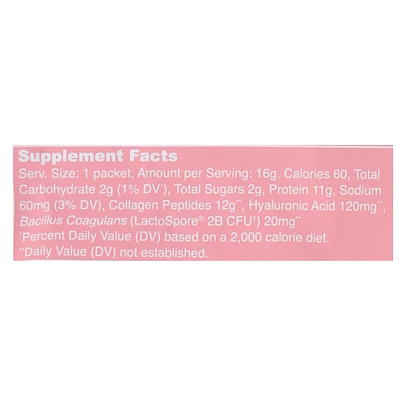 Vital Proteins Strawberry Lemon Beauty Collagen  - Case Of 14 - .56 Oz