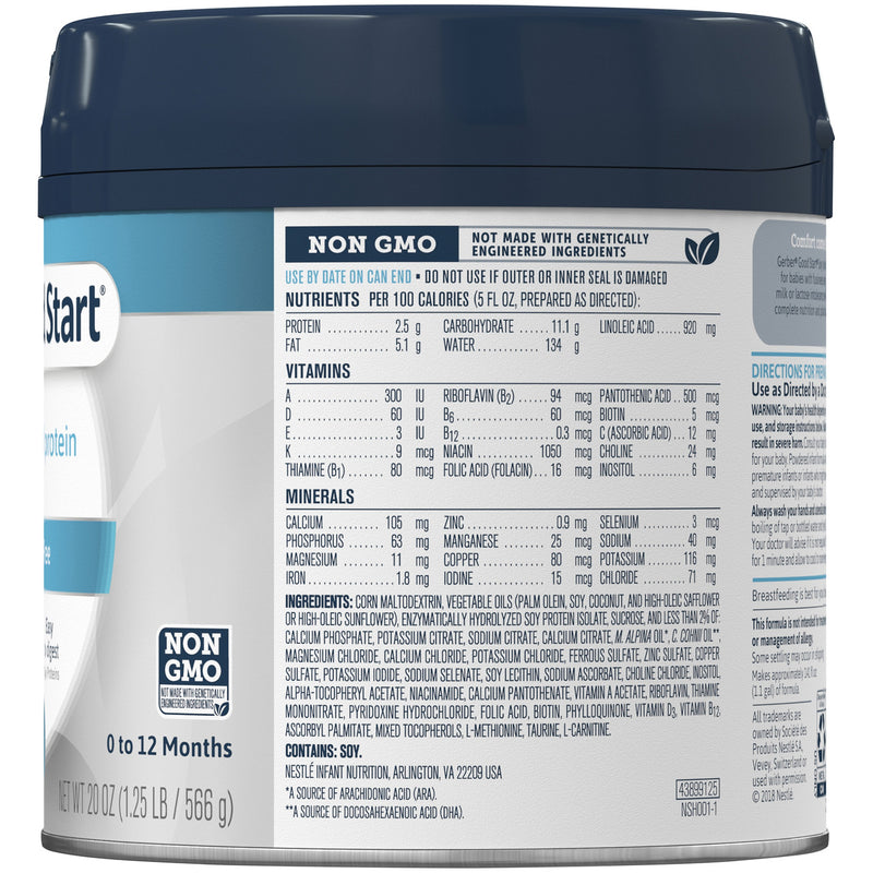 Gerber® Good Start® Soy Infant Formula, 20 oz Canister