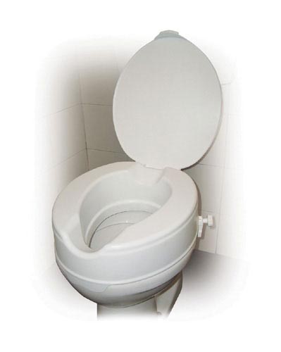 Raised Toilet Seat w/Lid  2  Savannah-style Retail