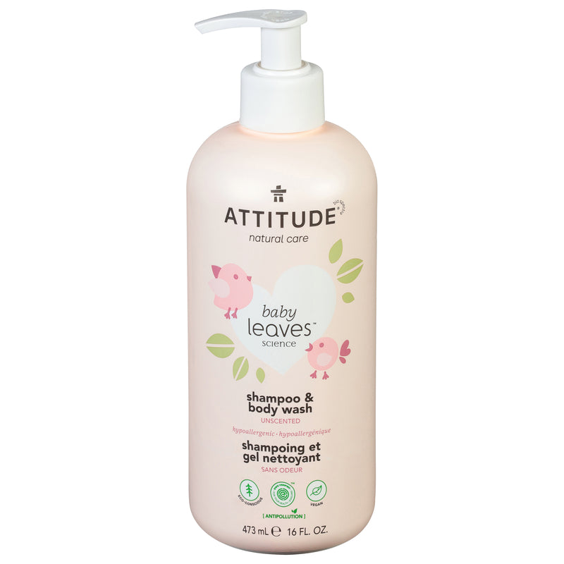 Attitude - Baby Wash 2in1 Frag Free - 1 Each 1-16 Oz