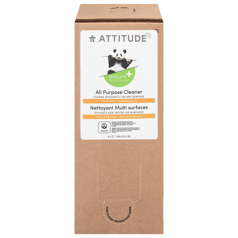 Attitude - Cleaner Ap Citrus Zest - 1 Each 1-135.3 Oz