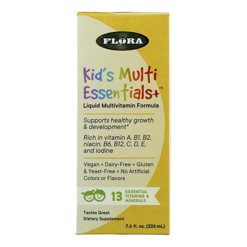 Flora - Mltivtmn Kids Essntl Liquid - 1 Each-7.6 Fz