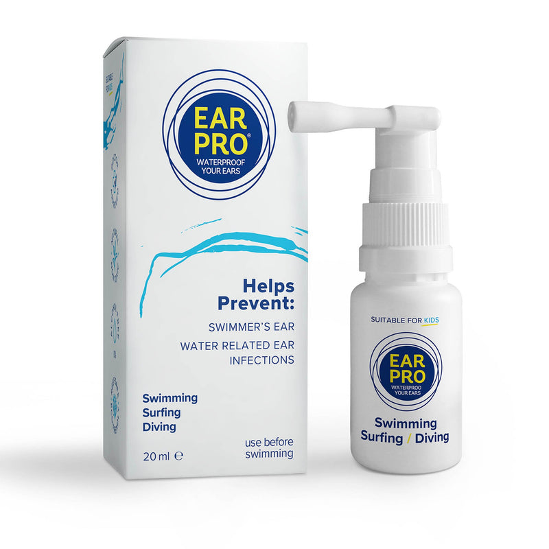 Ear Pro Water-Repellant Ear Spray - for Swimming, Diving, Surfing