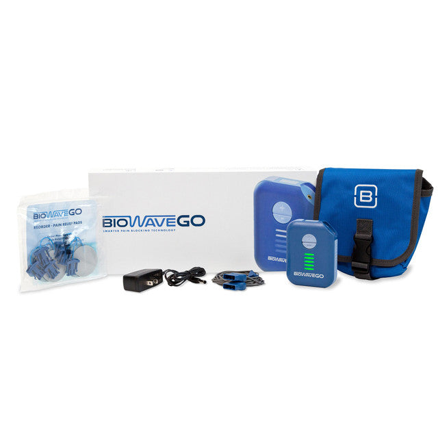 BioWaveGO Pain Relief Device for Back, Hip, Shoulder - Nerve Stimulator 1216359