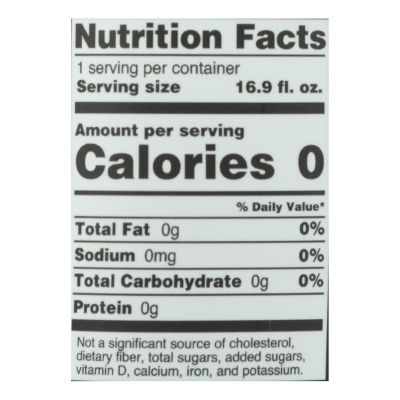 Zen Water - Water Vapor Distill 9.5ph - Case Of 12-16.9 Fz