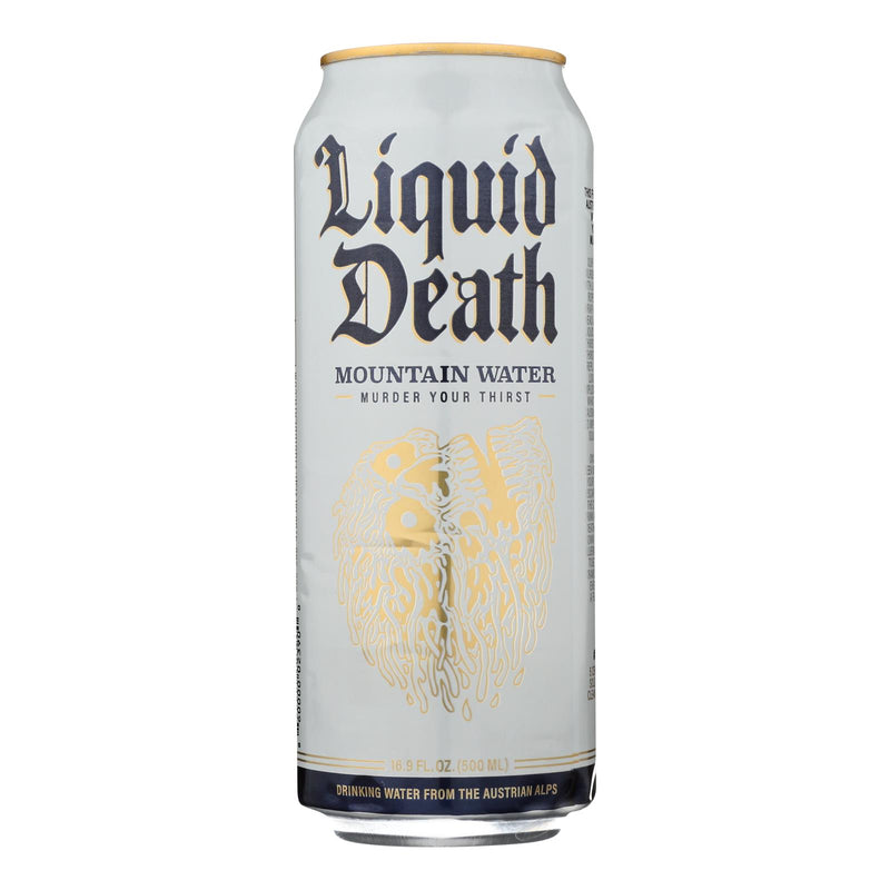Liquid Death - Mntn Water Recycl Can 100% - Case Of 12-16.9 Fz
