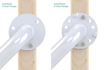 Grab Bars St/S White 1.25 x32