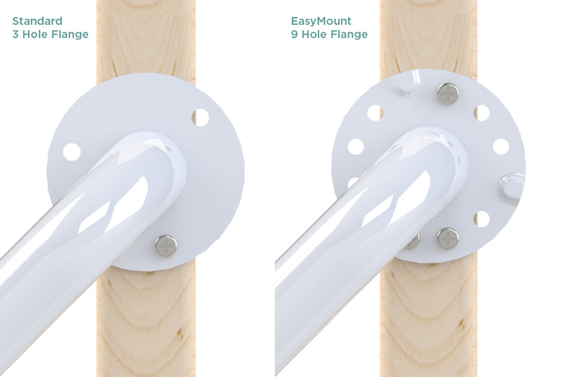 Grab Bars St/S White 1.25 x32