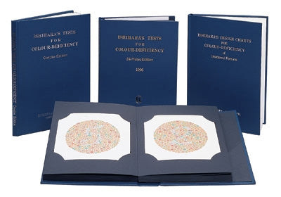 Ishihara 38 Plate Chart Book for Color Blindness