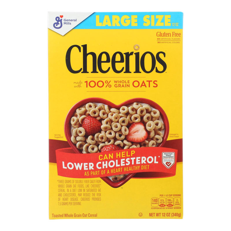 General Mills Cheerios - Toasted Whole Grain - Case Of 14 - 12 Oz.