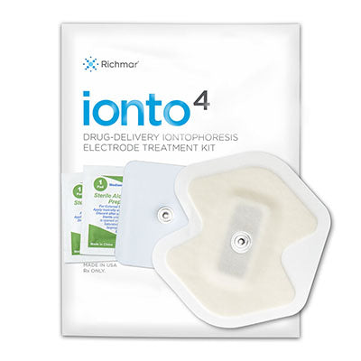 Ionto4 Butterfly Iontophoresis Electrodes Kit  Case/12 Kits