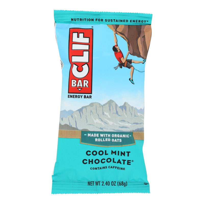 Clif Bar - Organic Cool Mint Chocolate - Case Of 12 - 2.4 Oz