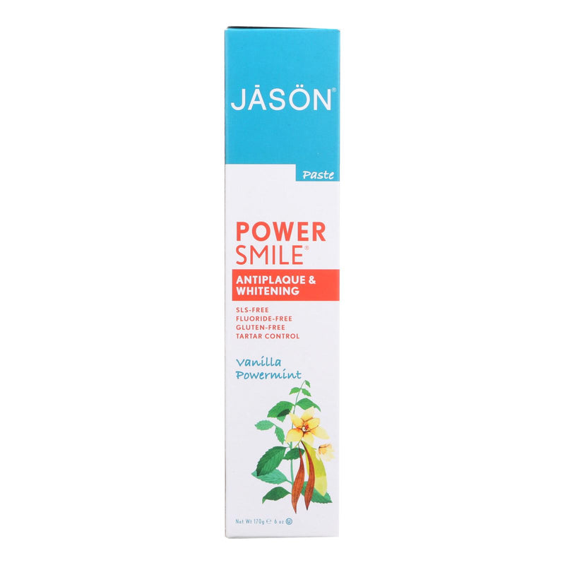 Jason Powersmile Toothpaste Vanilla Mint - 6 Oz