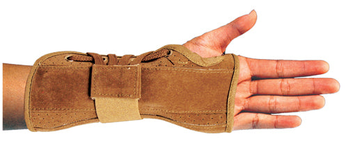 Bell-Horn Wrist Brace  Suede Large Right 7.5 -8.5