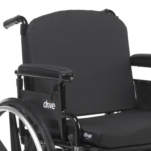 Wheelchair Back Cushion Adj Tension-Fits 16-21 w WC&