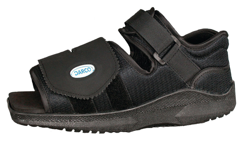 Darco Med-Surg Shoe Black Square-Toe Men&