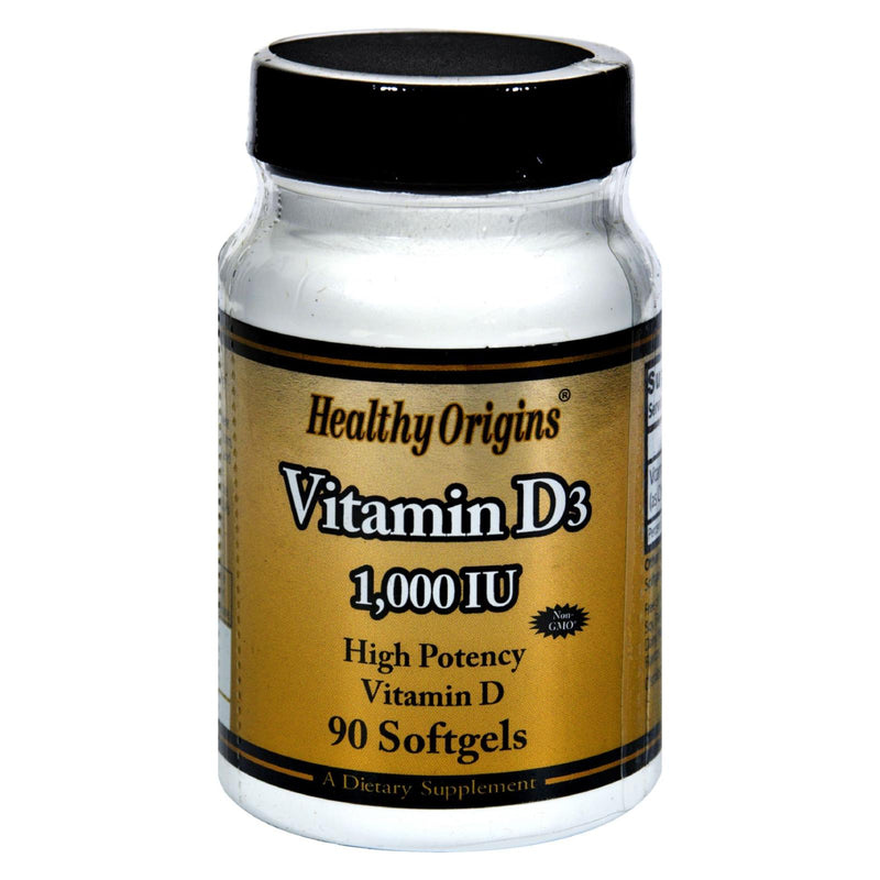 Healthy Origins Vitamin D3 - 1000 Iu - 90 Softgels