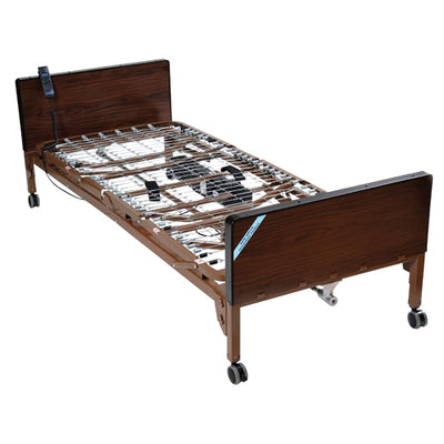 Ultra-Light Semi-Electric Bed w/Half Rails