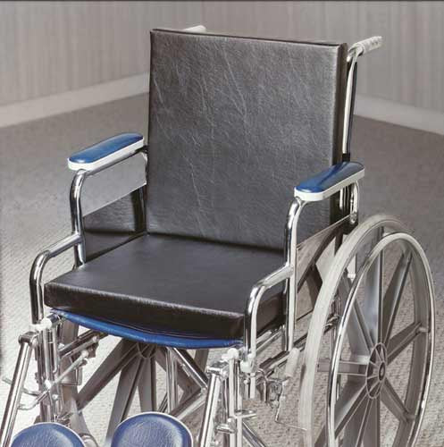 Solid Seat  Wheelchair Cushion 18  x 16  x 1.5