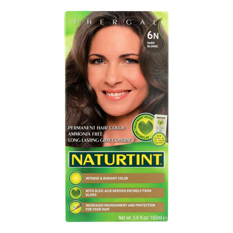 Naturtint Hair Color - Permanent - 6n - Dark Blonde - 5.28 Oz