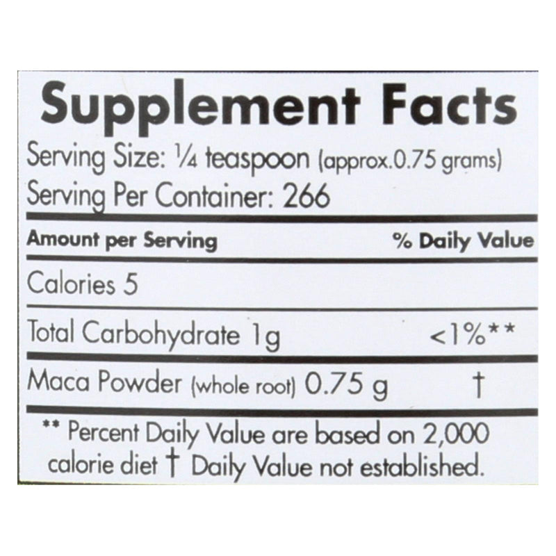 Maca Magic Powder Jar - 7.1 Oz