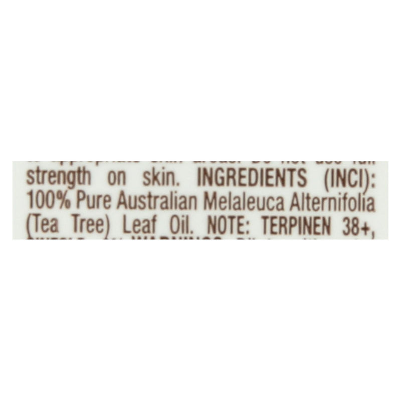 Desert Essence - Australian Tea Tree Oil - 0.5 Fl Oz