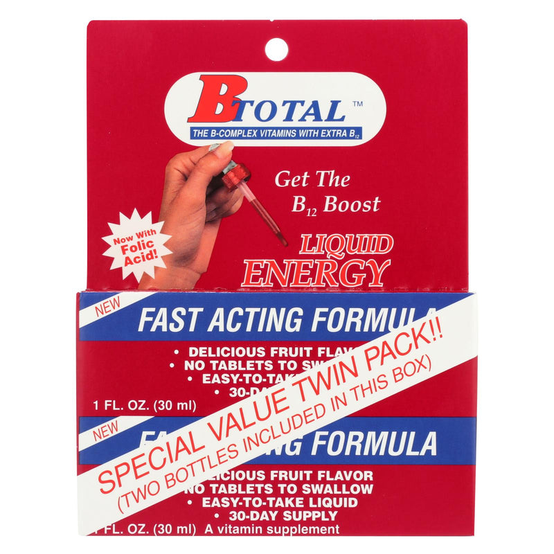 Sublingual Products B-total Twin Pack - 2 Fl Oz