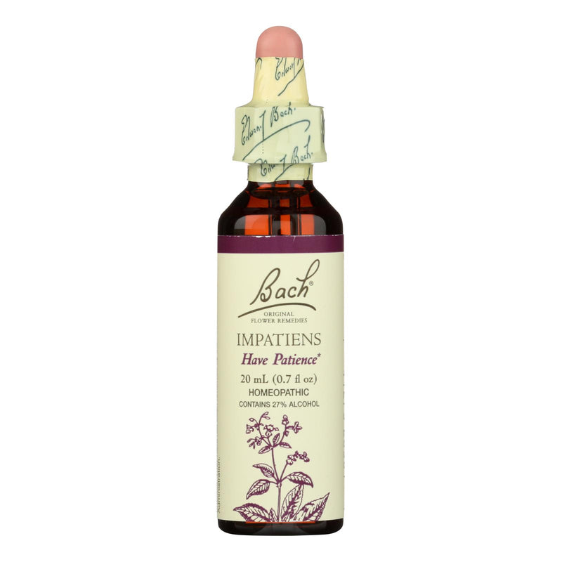 Bach Flower Remedies Essence Impatiens - 0.7 Fl Oz