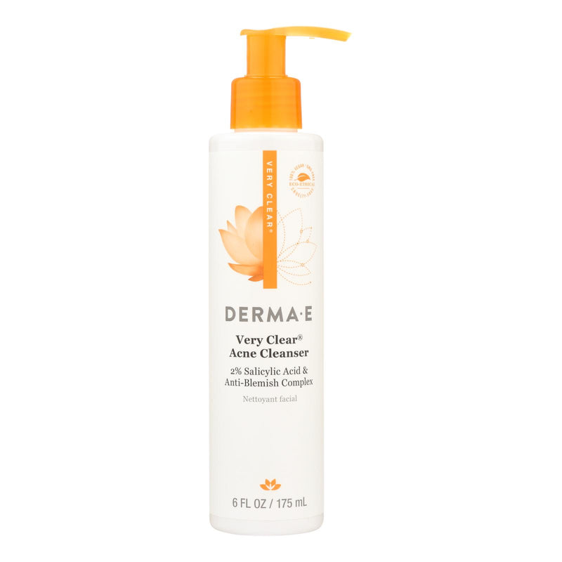 Derma E - Very Clear Cleanser - 6 Fl Oz.