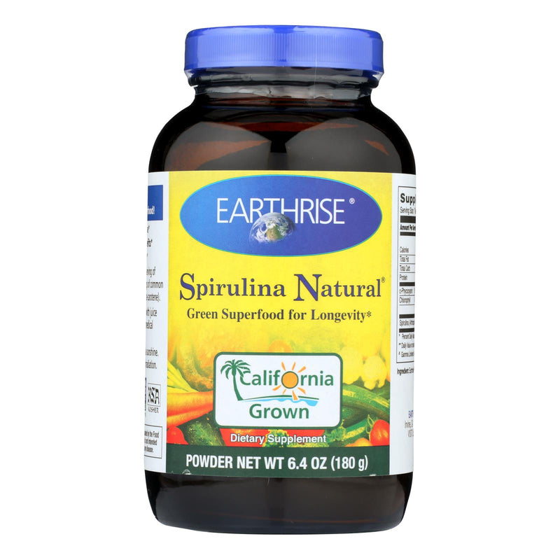 Earthrise Spirulina Natural Powder - 6.4 Oz