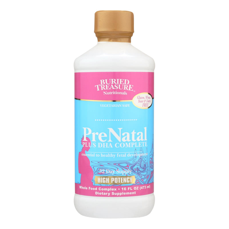 Buried Treasure - Prenatal Plus Dha Complete - 16 Fl Oz