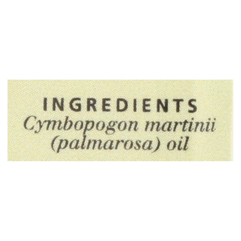 Aura Cacia - Pure Essential Oil Palmarosa - 0.5 Fl Oz