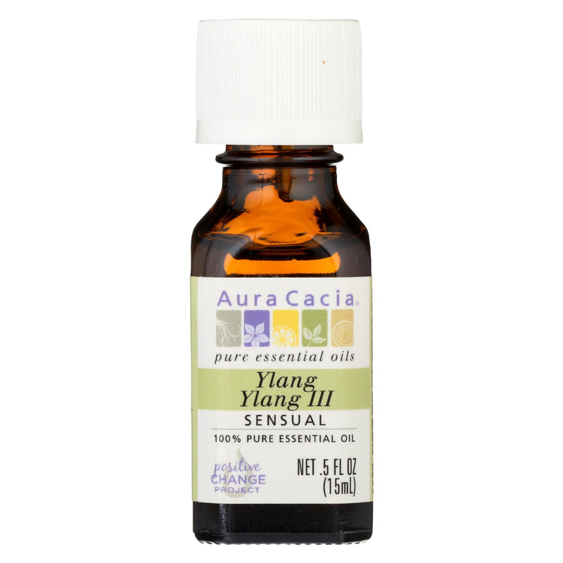 Aura Cacia - Pure Essential Oil Ylang Ylang - 0.5 Fl Oz