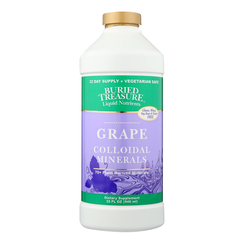 Buried Treasure - 70 Plus Plant Derived Minerals Concord Grape - 32 Fl Oz