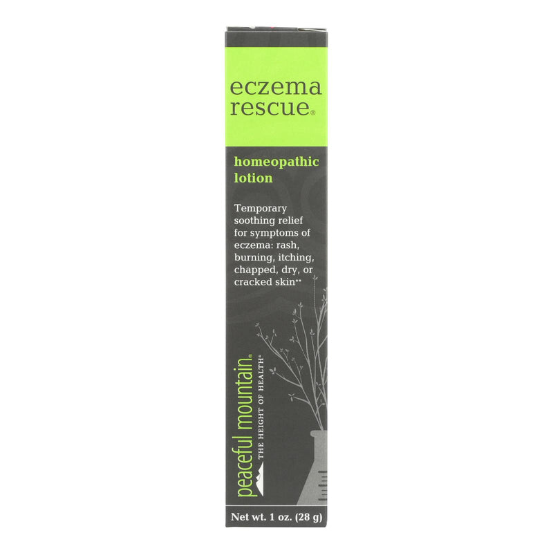 Peaceful Mountain Eczema Rescue Homeopathic Lotion - 1 Oz