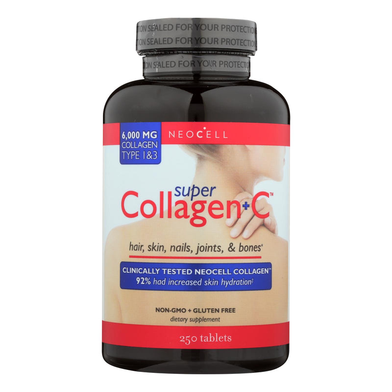 Neocell Super Collagen Plus C Type 1 And 3 - 6000 Mg - 250 Tablets
