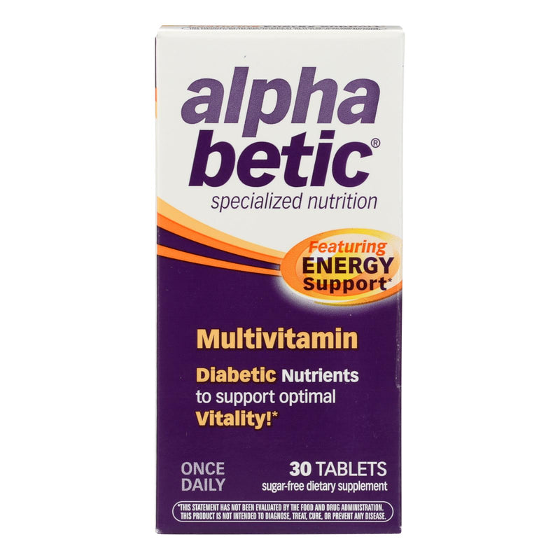 Nature Works Alpha Betic Once-a-day Multiple Vitamins - 30 Caplets