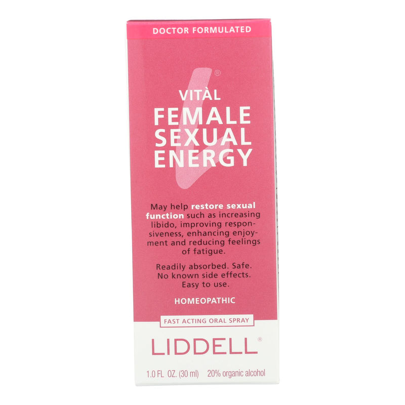 Liddell Homeopathic Female Sexual Energy Spray - 1 Fl Oz