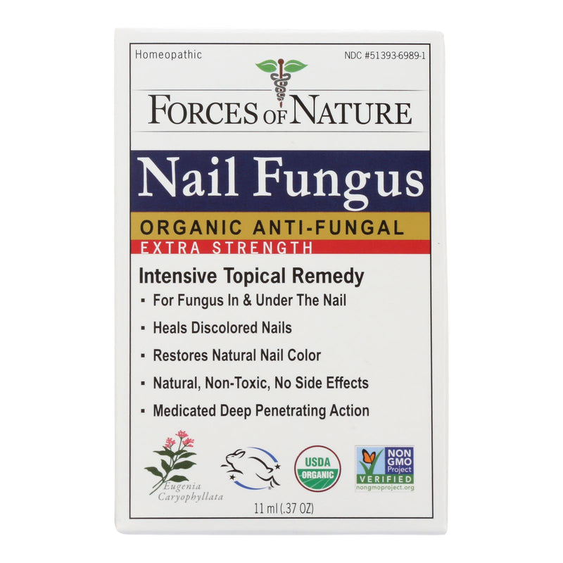 Forces Of Nature - Organic Nail Fungus Control - Extra Strength - 11 Ml