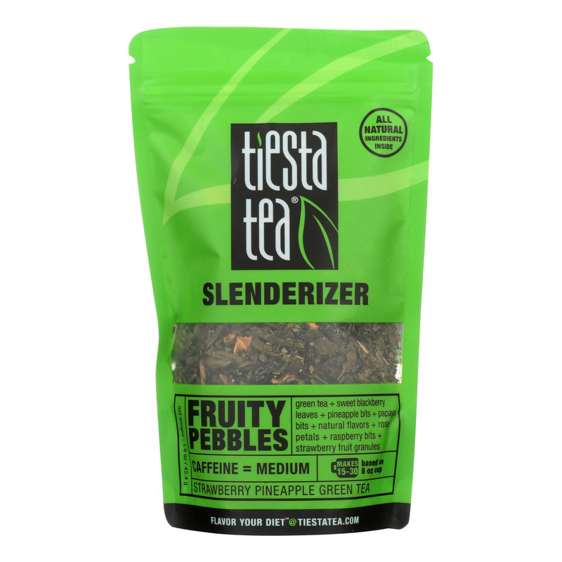 Tiesta Tea Slenderizer Green Tea - Fruity Pebbles - Case Of 6 - 1.6 Oz.