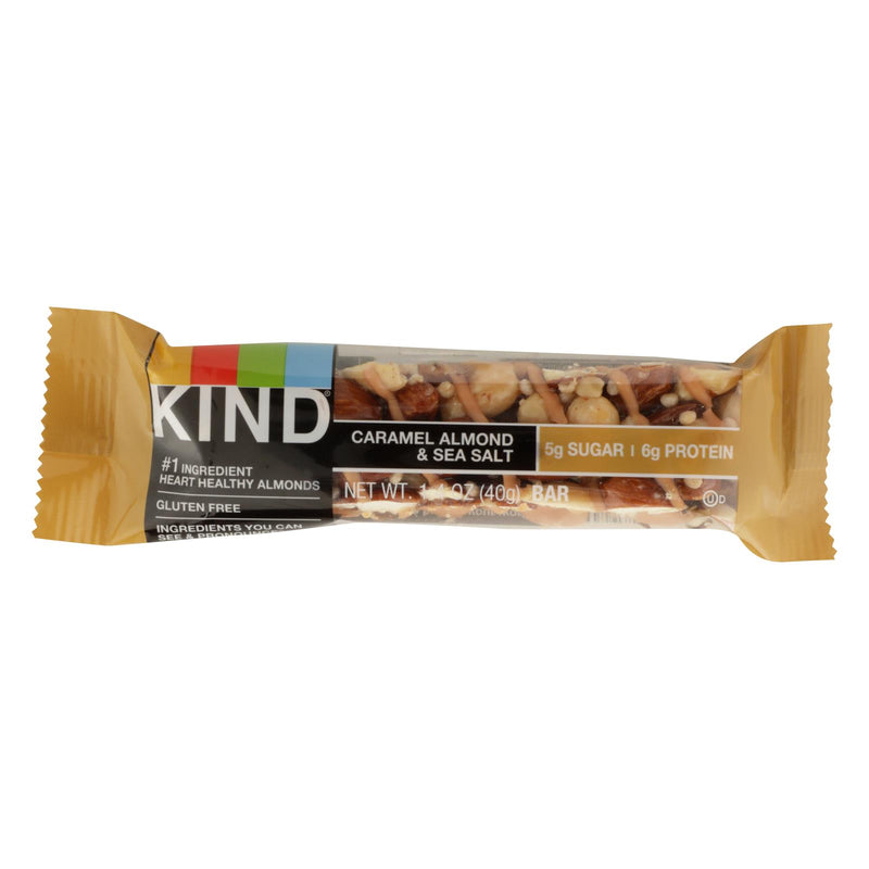 Kind Bar - Caramel Almond And Sea Salt - 1.4 Oz Bars - Case Of 12