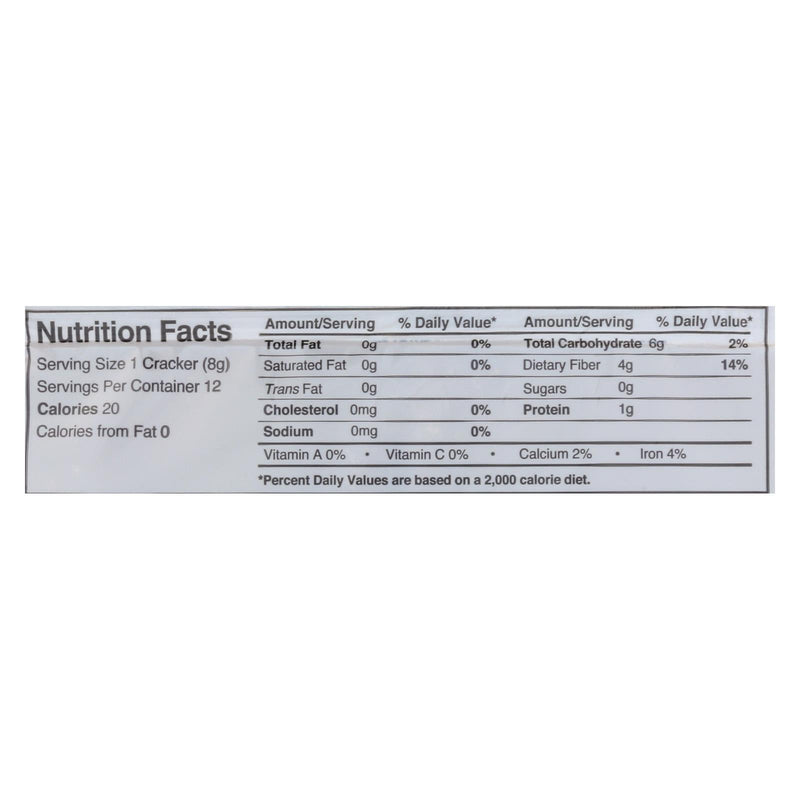 Health Valley Scandinavian Bran Crispbread - Case Of 15 - 3.5 Oz.