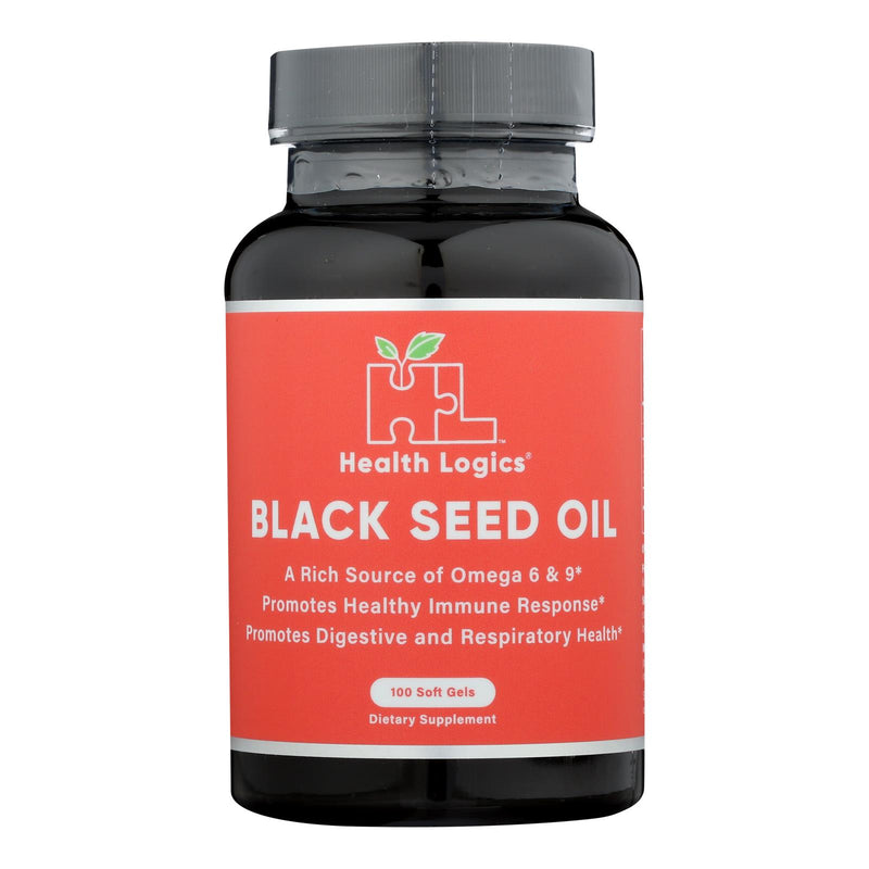 Health Logics Black Cumin Seed Oil - 100 Softgels