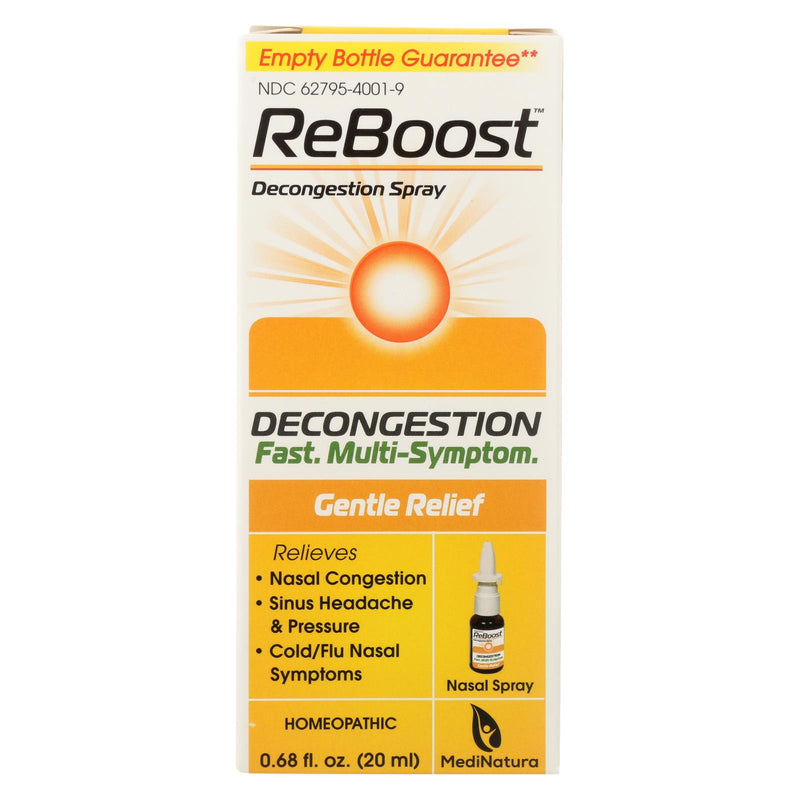 Reboost Nasal Spray - Decongestion - 20 Ml