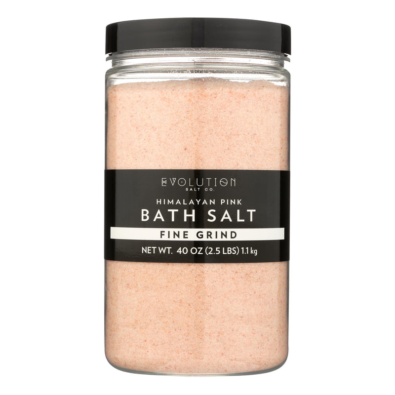 Evolution Salt Bath Salt - Himalayan - Fine - 26 Oz