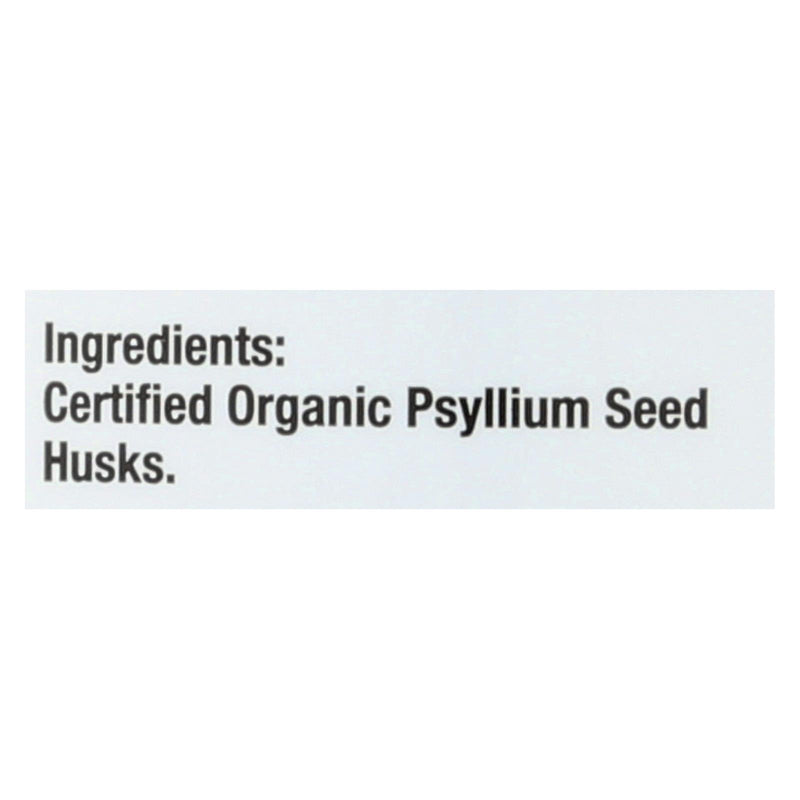 Yerba Prima Organic Psyllium - Whole Husks Supplement - 12 Oz.