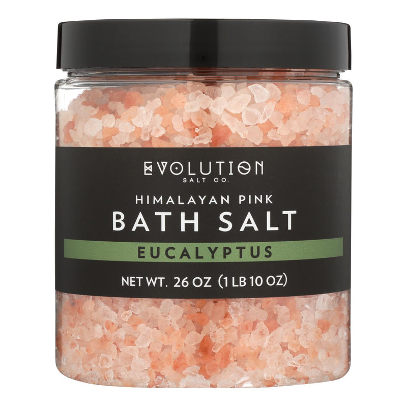 Evolution Salt Bath Salt - Himalayan - Coarse - Eucalyptus - 26 Oz
