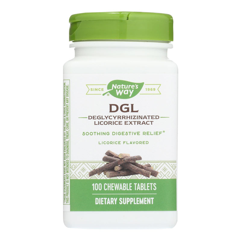 Enzymatic Therapy Dgl Chewable Digestion Tablets  - 1 Each - 100 Tab