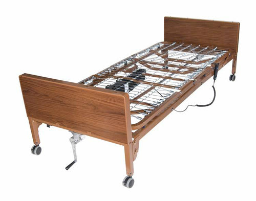 Ultra-Lite Plus Semi-Electric Bed w/Full Length Side Rails